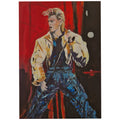 Original portrait of David Bowie onstage in 1987