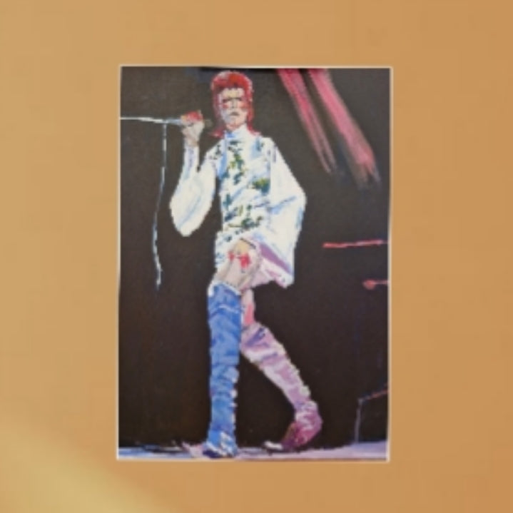 Original David Bowie portrait Hammersmith Odeon 1973